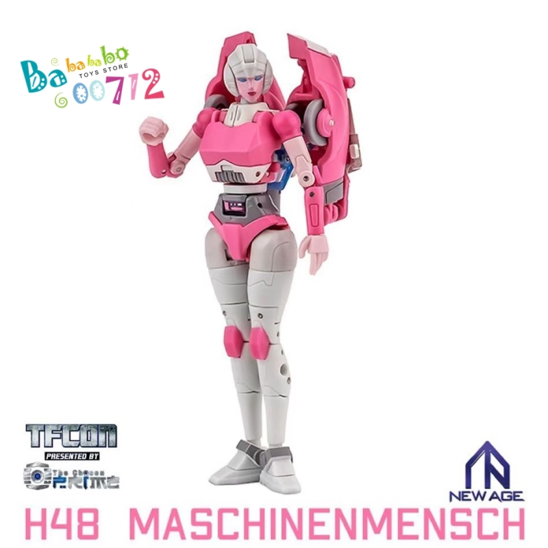 NewAge H48 Maschinenmensch Arcee Mini Action Figure