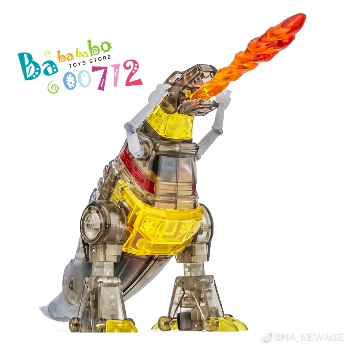 NewAge H44T Ymir Grimlock Mini Clear Version