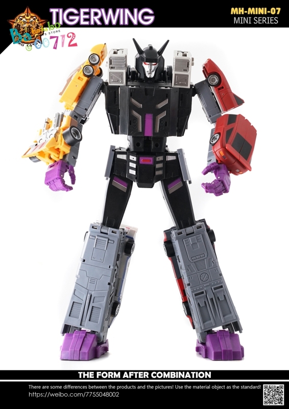 MH TOYS MH-MINI-07 TIGERWING mini G1 Menasor Transformers Action Figure