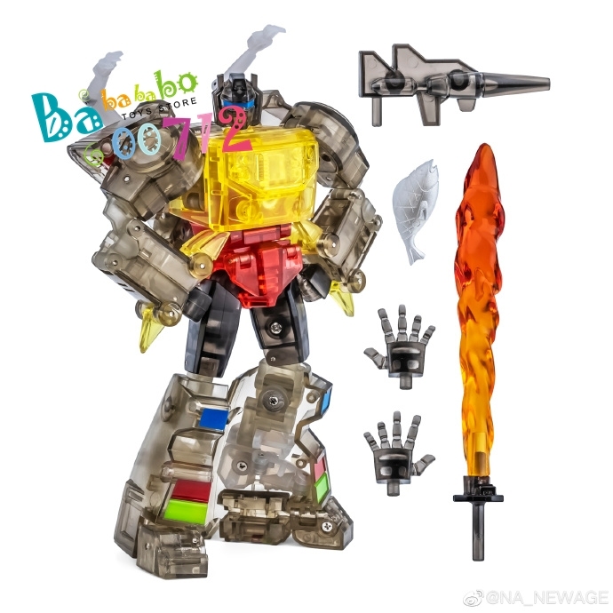 NewAge H44T Ymir Grimlock Mini Clear Version