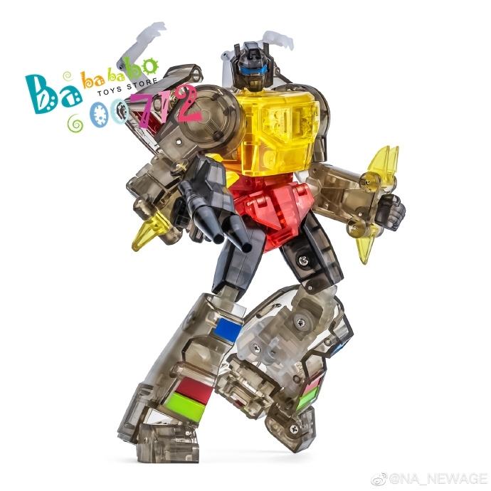 NewAge H44T Ymir Grimlock Mini Clear Version