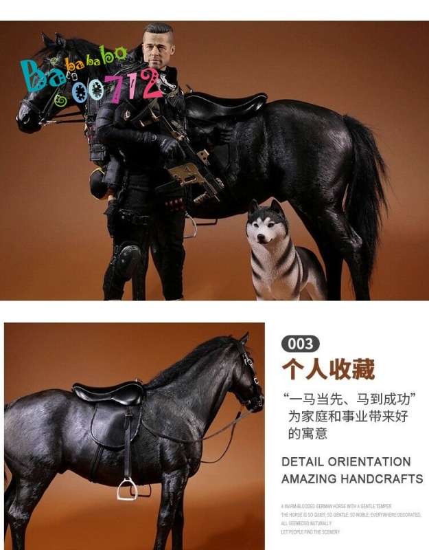 Mr.Z 1:6 Scale Animal Resin Simulation Toy Hanoveria Horse Figure 5 Color Model