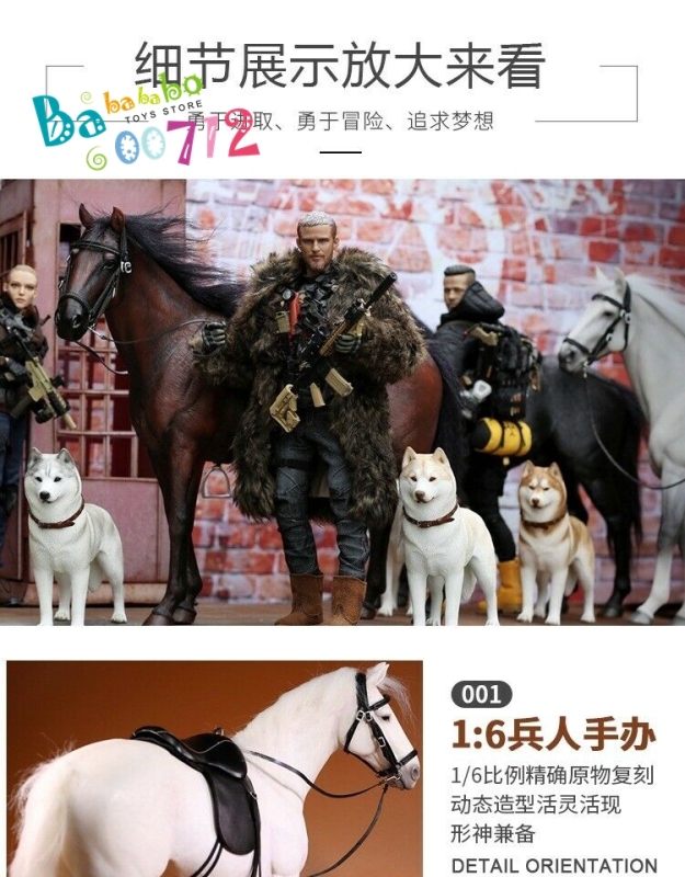 Mr.Z 1:6 Scale Animal Resin Simulation Toy Hanoveria Horse Figure 5 Color Model