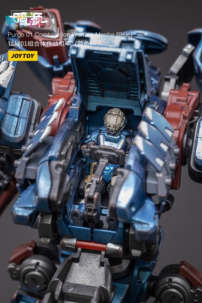 JoyToy 1:25 Purge 01 Combination Warfare Mecha Blue