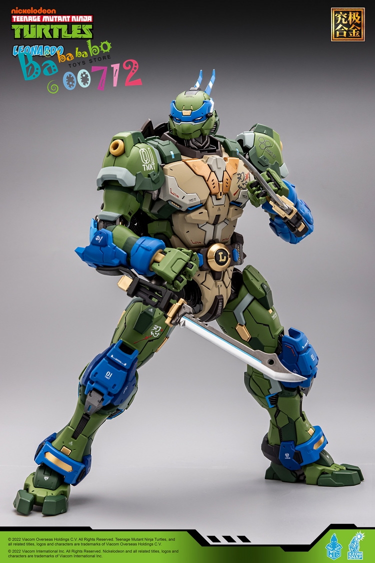 2012 Teenage Mutant Ninja Turtles Leonardo Armor Turtles 27cm.