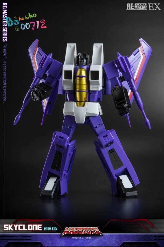 Incoming MakeToys MTRM-EX04 Skyclone Hotlink Convention Exclusive Action Figure