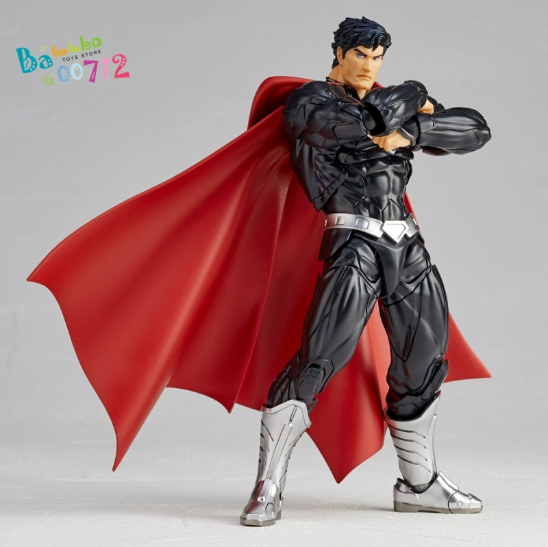 Kaiyodo REVOLTECH DC SUPERMAN Black Superman Edition Action figure toy