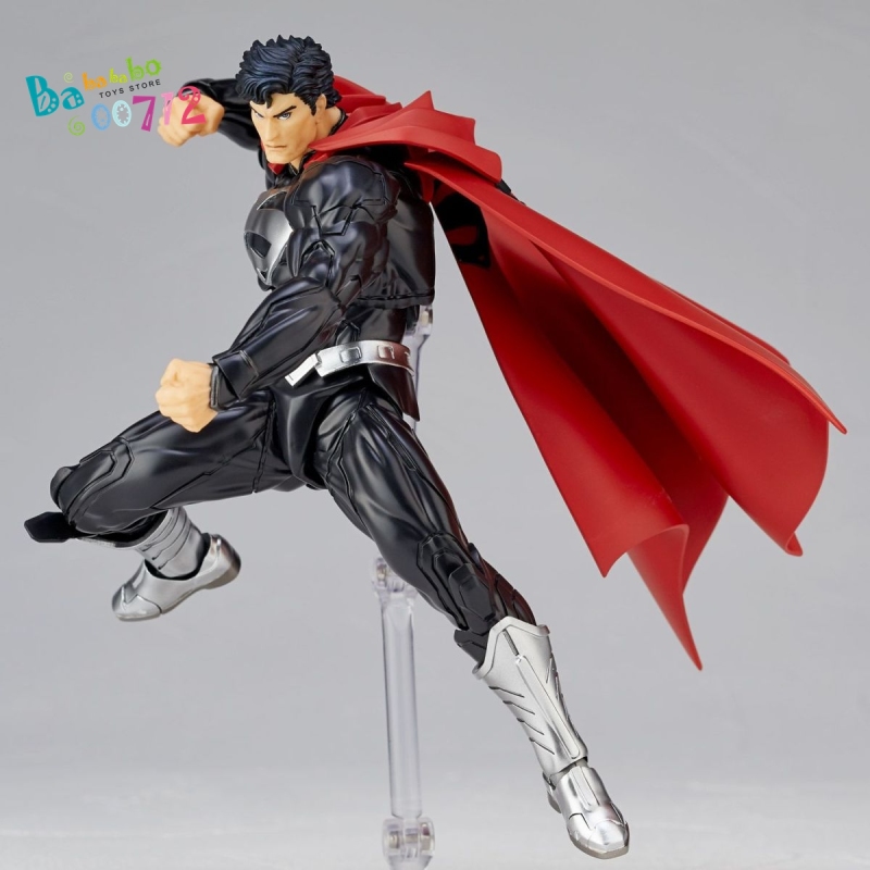 Kaiyodo REVOLTECH DC SUPERMAN Black Superman Edition Action figure toy