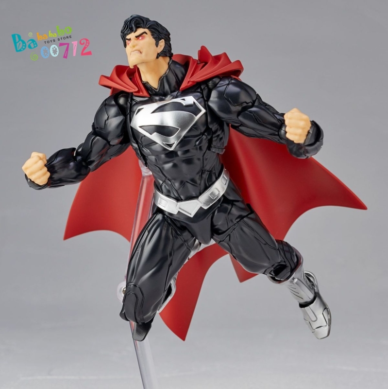 Kaiyodo REVOLTECH DC SUPERMAN Black Superman Edition Action figure toy