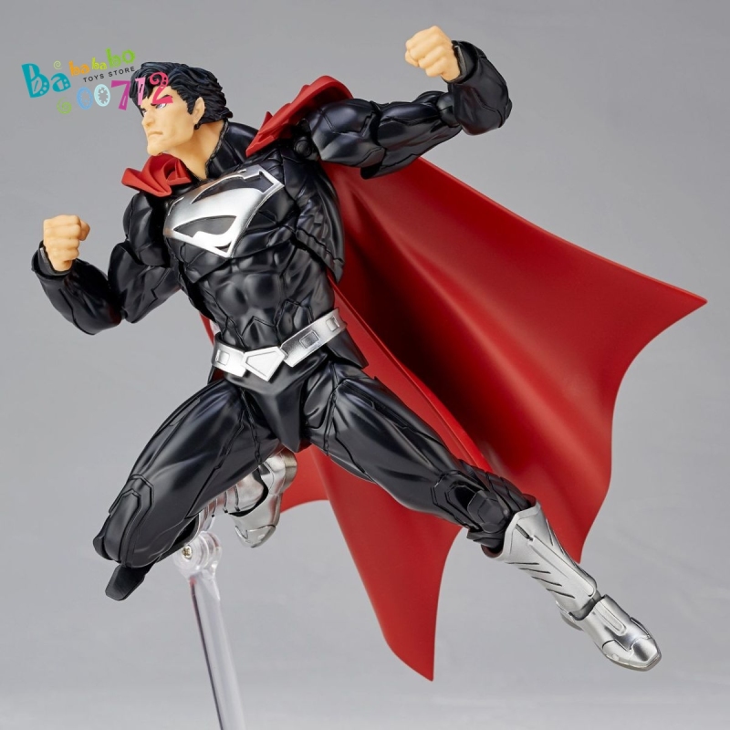 Kaiyodo REVOLTECH DC SUPERMAN Black Superman Edition Action figure toy
