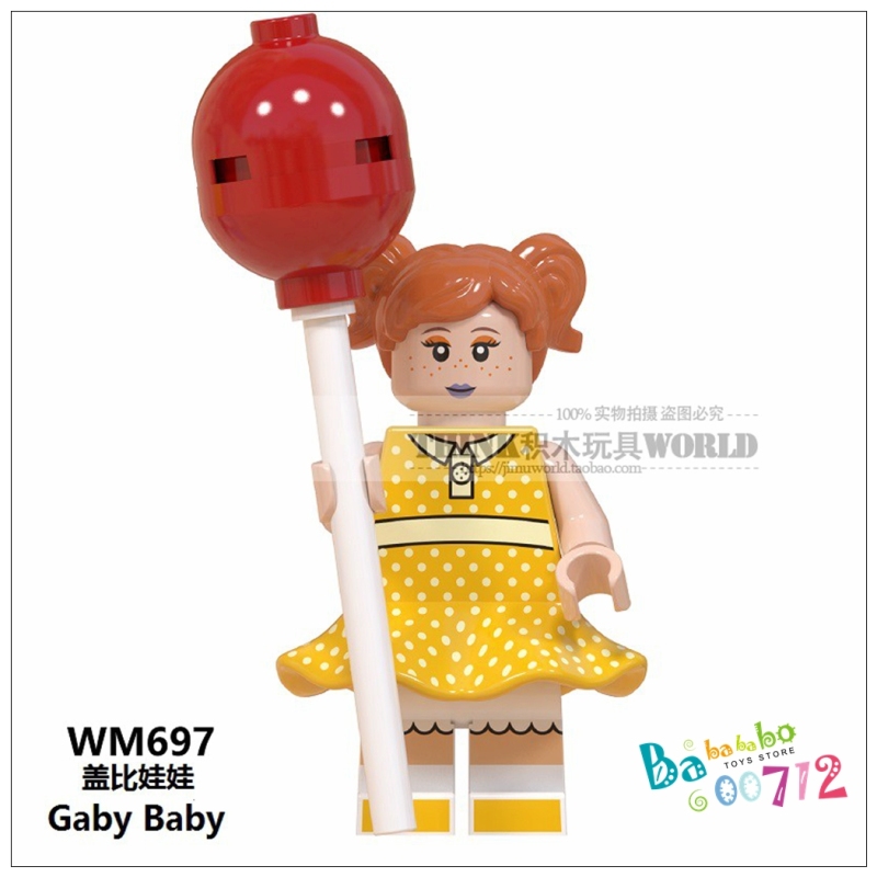 Toys mini block action figure woody jessie buzz lightyear Alien Bo peep 15pcs set