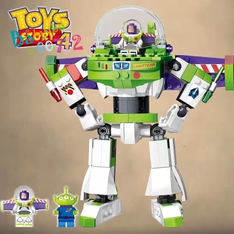 Toys mini block figure buzz lightyear assemble mecha