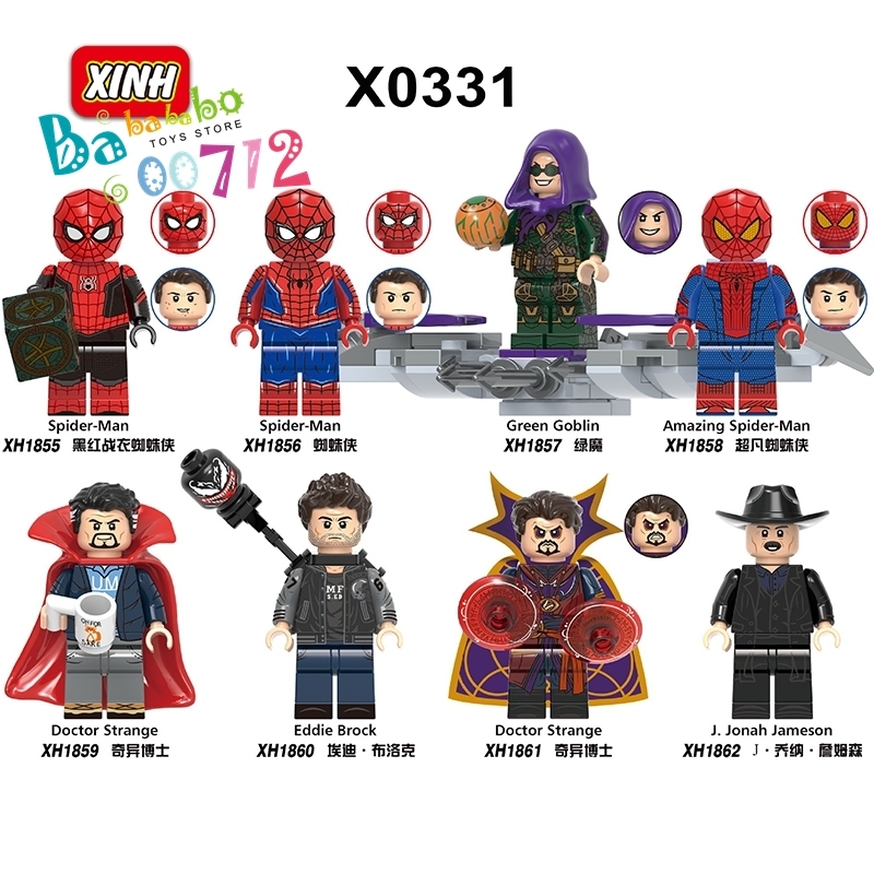 mini block figure Toys Marvel Supper Heros 8-48PCS block toys