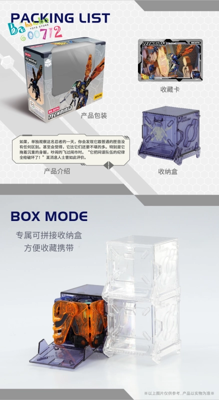 52Toys Beast Box BB-38TN TECHNINJA ACTION FIGURE TOY
