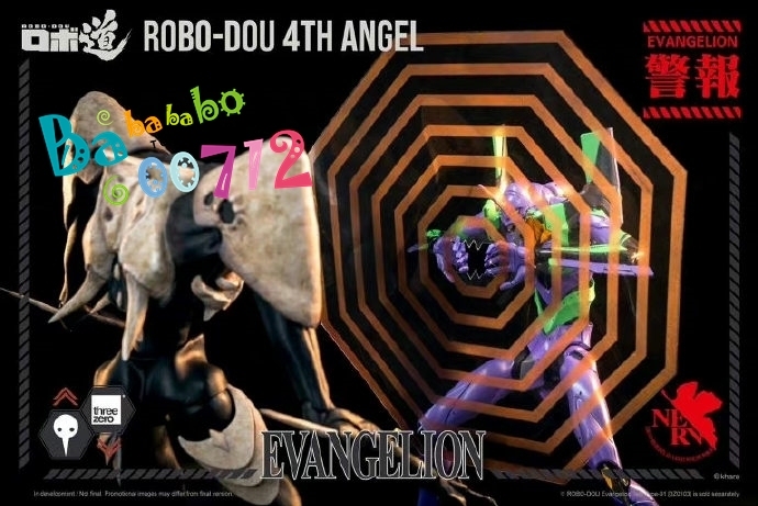 Pre-order Three Zero ROBO-DOU 4th Angel EVA Action Figure toy