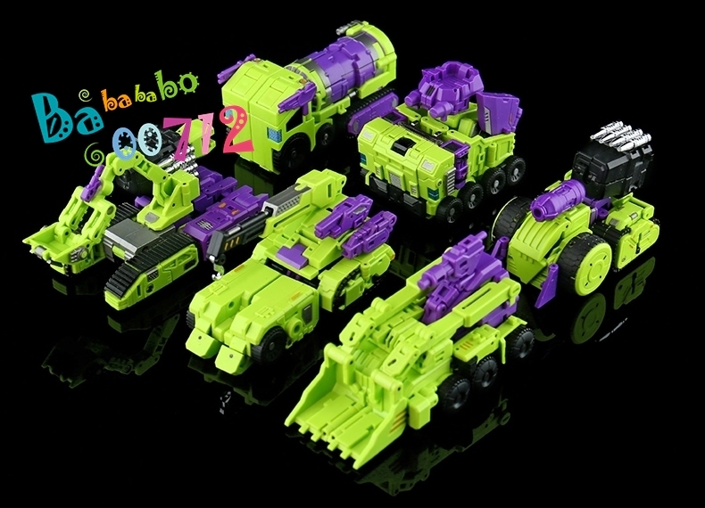 Pre-Order Lucky Cat Micro Cosmos MC-02 Riki-Oh Devastator mini All set