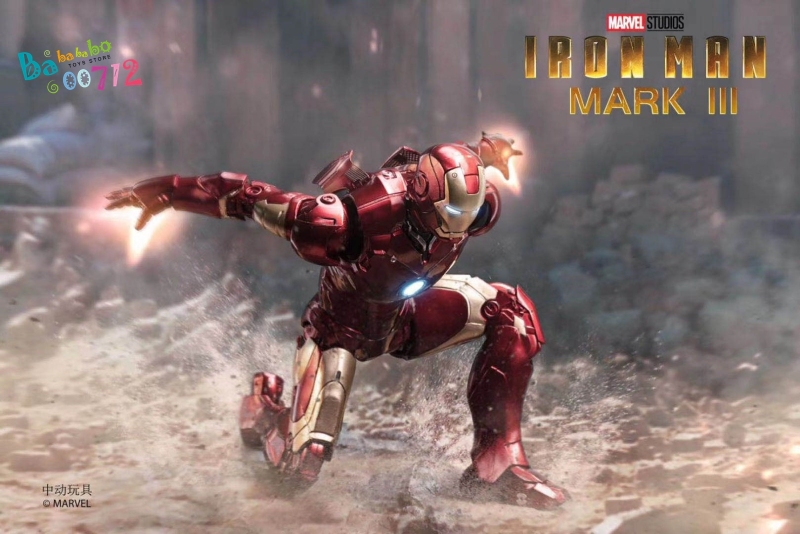 ZT Toys Marvel Licensed 1/10 Iron Man Mark III Mark 3