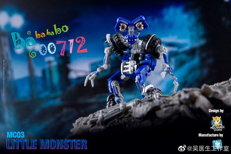 Dr.Wu & Mechanic Studio MC03 Little Monster Wheelie mini