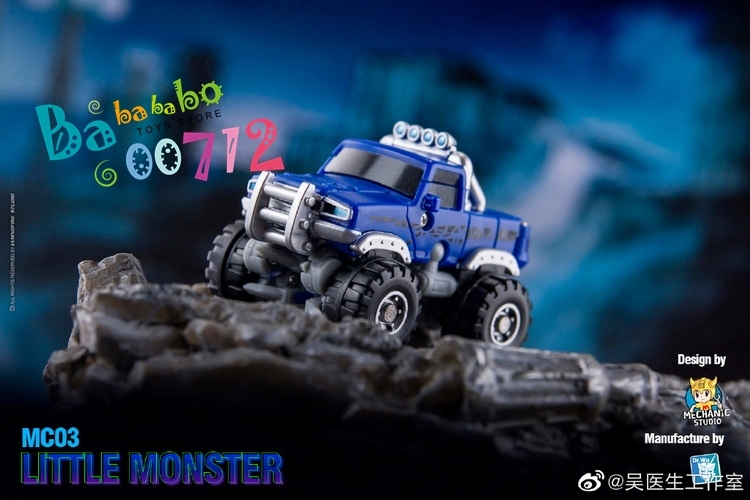 Dr.Wu & Mechanic Studio MC03 Little Monster Wheelie mini