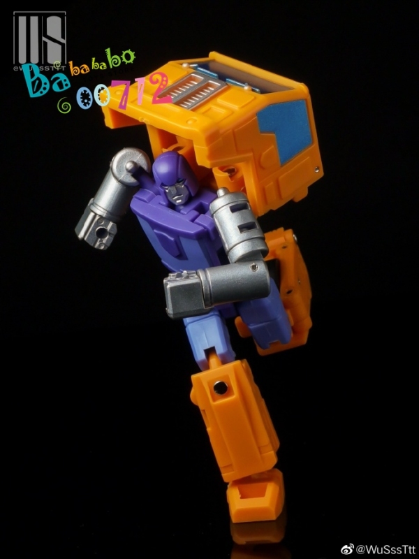 Pre-Order Magic Square MS-B16A Strong Man Huffer Metallic Color Version mini Robot Action Figure
