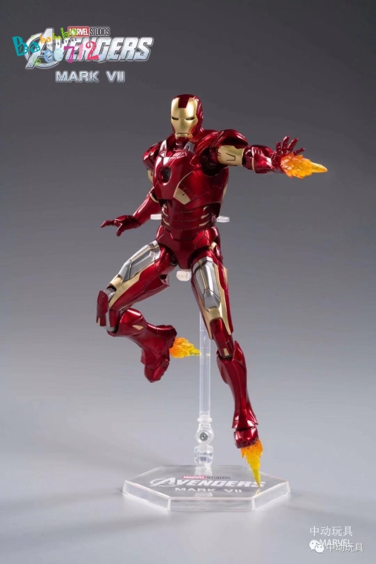 ZT Toys Marvel Licensed 1/10 Iron Man Mark VII Mark 7 Lighter version