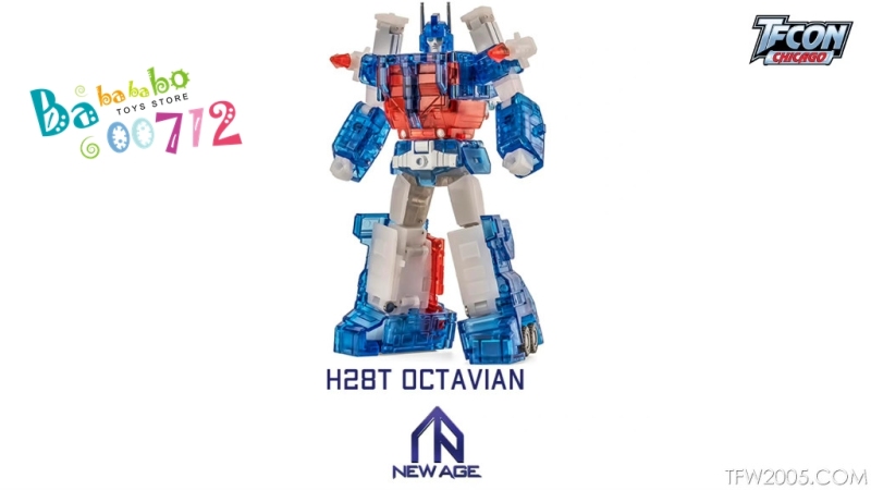 Pre-order Newage H28T Octavian Ultra Magnus Transparent Version mini action figure