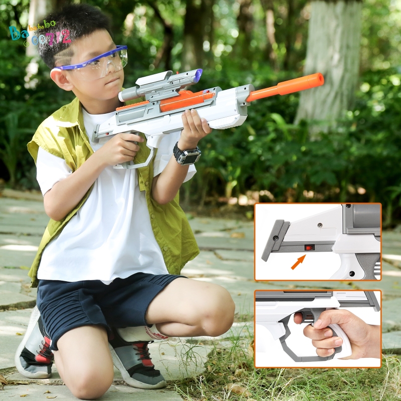 Gel Blaster Toy Space Gun Electric Splatter Bullet Shoot for Kids Toy Gun Gift(US Buyer only)