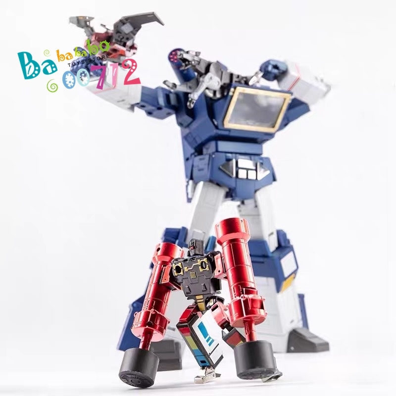 RP-46 SOUND WAVE & tape set Robot Action figure toy in stock