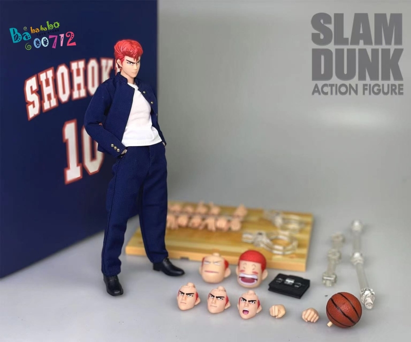 Great Toys GT Model Slam Dunk Sakuragi Hanamichi Long Hair 2.0 Version in coming