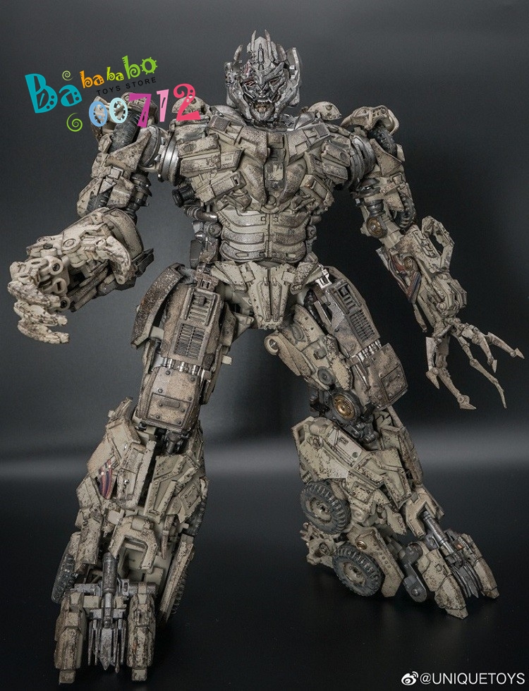 Unique Toys R-05 Desperado Megatron Battle Desert color Damaged