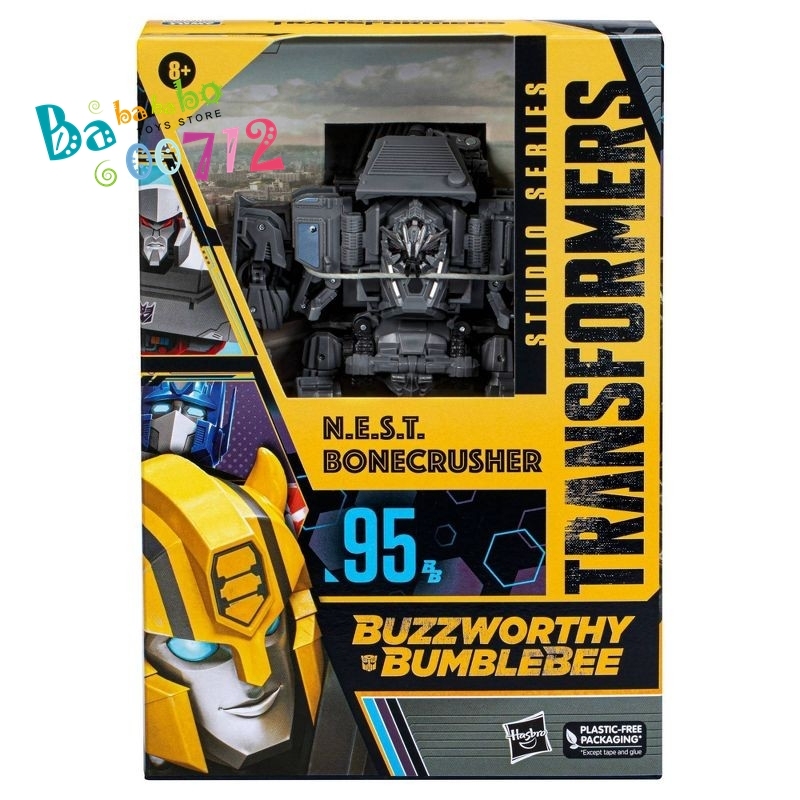 HASBRO Buzzworthy Bumblebee SS-95BB N.E.S.T BONECRUSHER