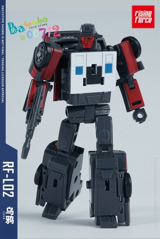 Pre-order Rising Force RF-L02 Crow G1 Wildrider mini Action figure