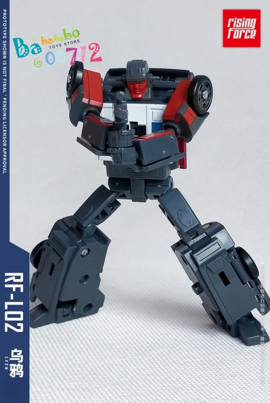 Pre-order Rising Force RF-L02 Crow G1 Wildrider mini Action figure