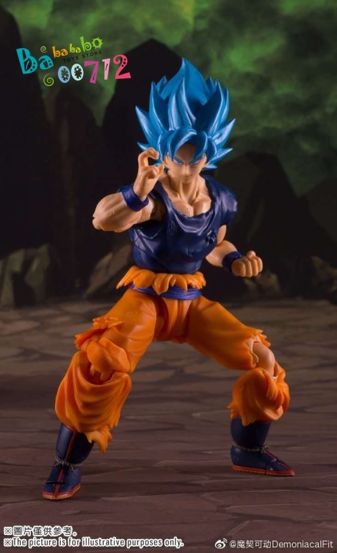 New Demoniacal Fit Dragon Ball Tenacious Martialist Son Goku 6" Action figure