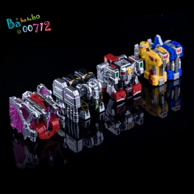 Pre-Order Lucky Cat Micro Cosmos MC-03 mini Beast Lord Meagzord set of 5