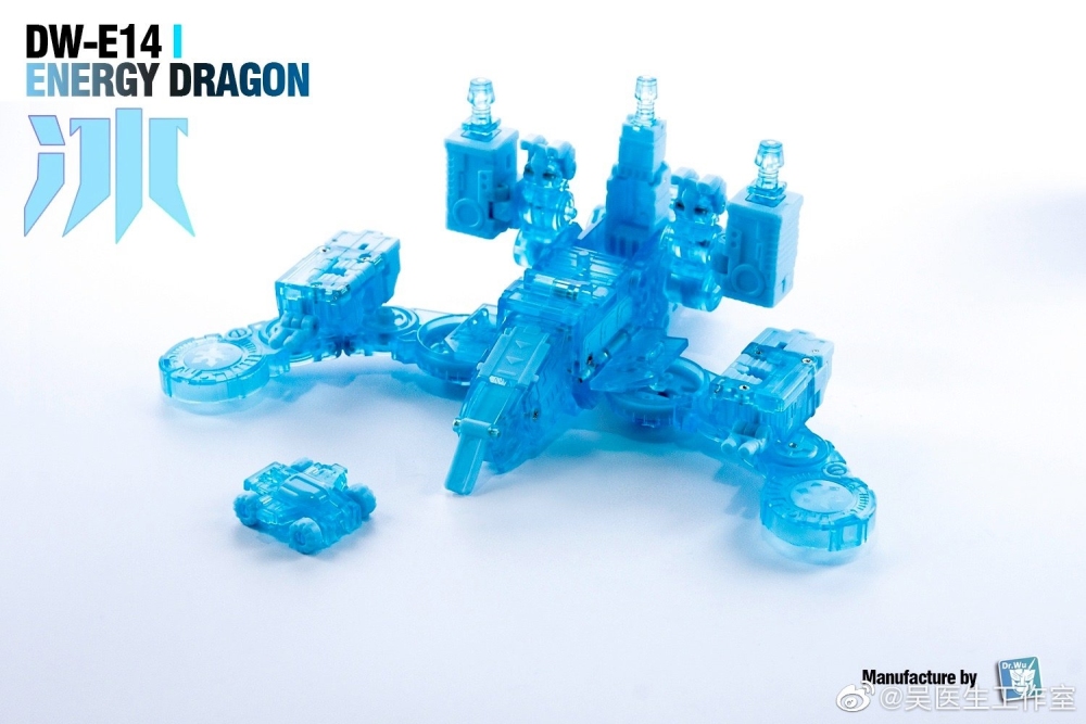 Pre-order Dr.Wu DW-E14I  DWE14I Energy Dragon minimum Trypticon Blue Ice version