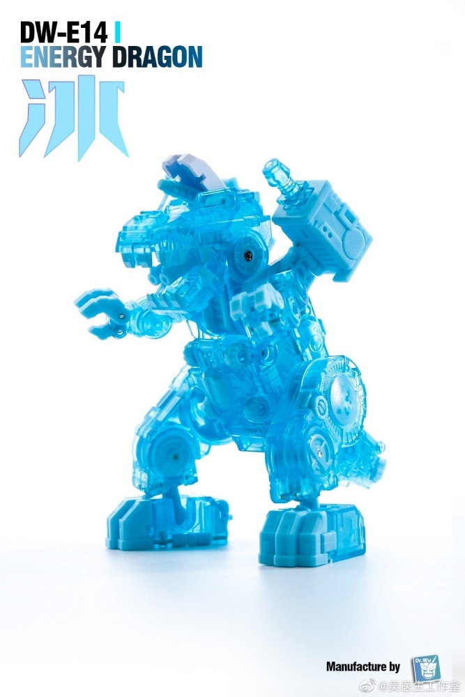 Pre-order Dr.Wu DW-E14I  DWE14I Energy Dragon minimum Trypticon Blue Ice version