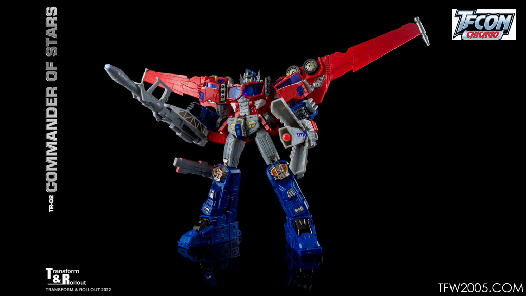 Comming soon Transform & Rollout TR TR-02C Commander of Star