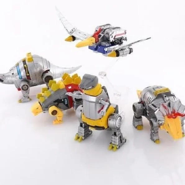 DX9 Toys War G1 in Pocket Dinobots Set of 5 (X18 Bumper, X19 Quaker, X20  Skyer,