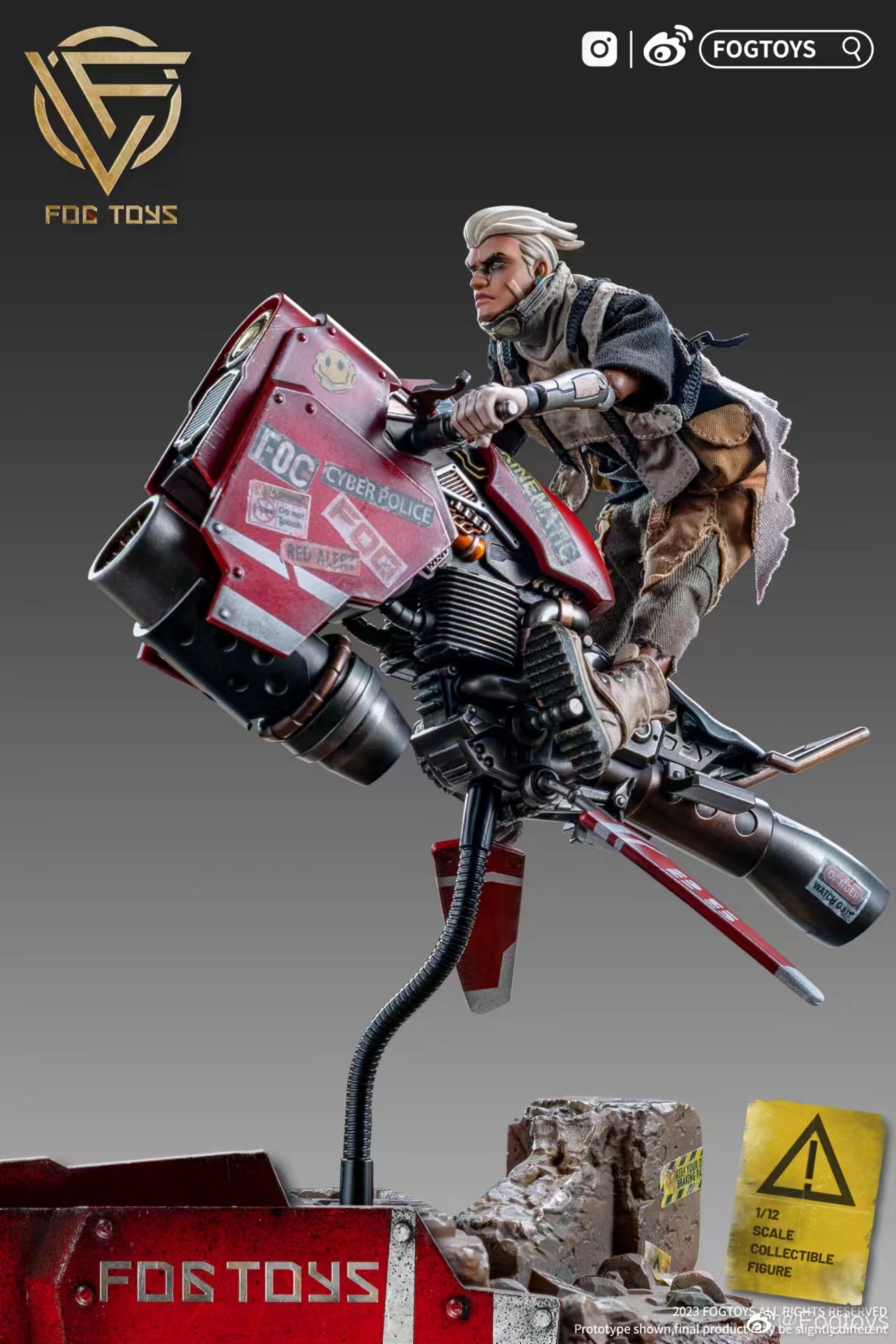 Pre-order FOG TOYS 1/12 SCALE COLLECTIBLE EA01 Action figure