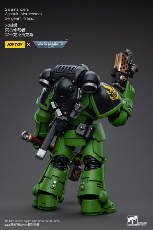 Pre-order JoyToy Warhammer 40K 1:18 Salamanders Assault Intercessors Sergeant Krajax