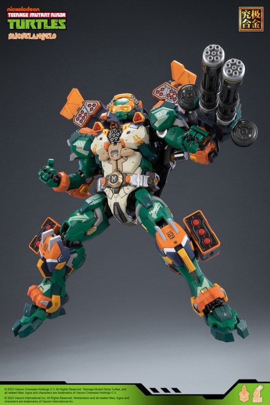 Pre-order SNAP HeatBoys HB0014 Teenage Mutant Ninja Turtles Michelangelo Action Figure