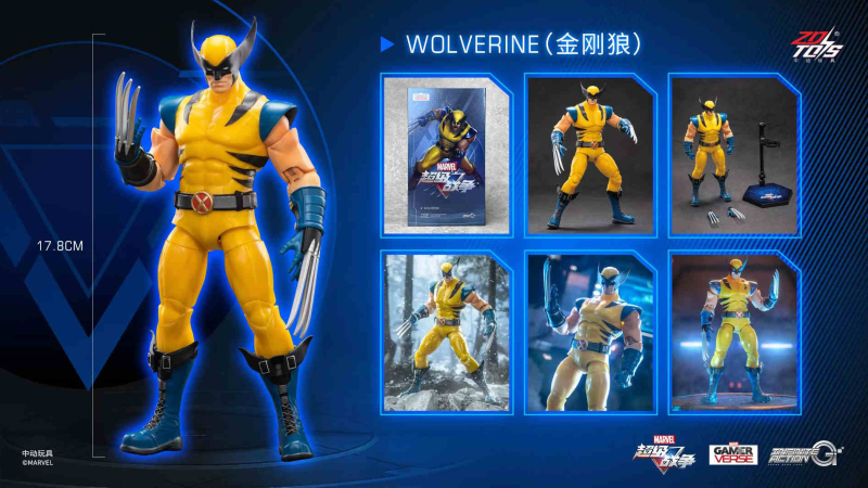 ZD Toys Marvel WOLVERINE Action Figure Toy