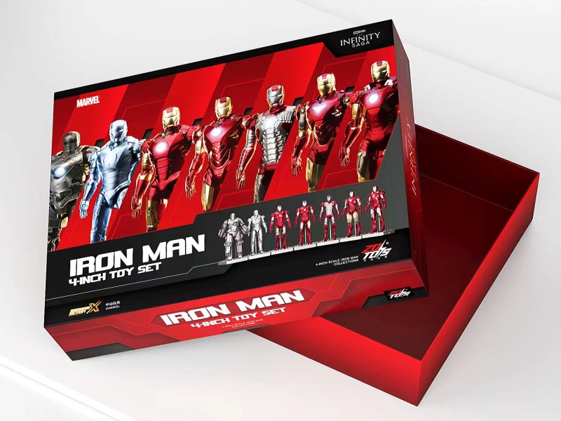 ZD Toys Marvel Iron Man 4-inch Set 7 sub base version Gnakuaction figure Toy