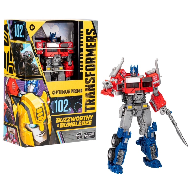 Pre-order Transformers Hasbro SS102 Movie 7 BUZZWORTHY BUMBLEBEE Optimus Prime