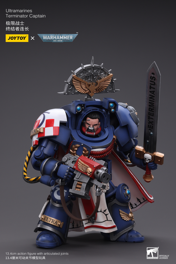 Pre-order JoyToy Warhammer 40K 1:18 Ultramarines Terminator Captain