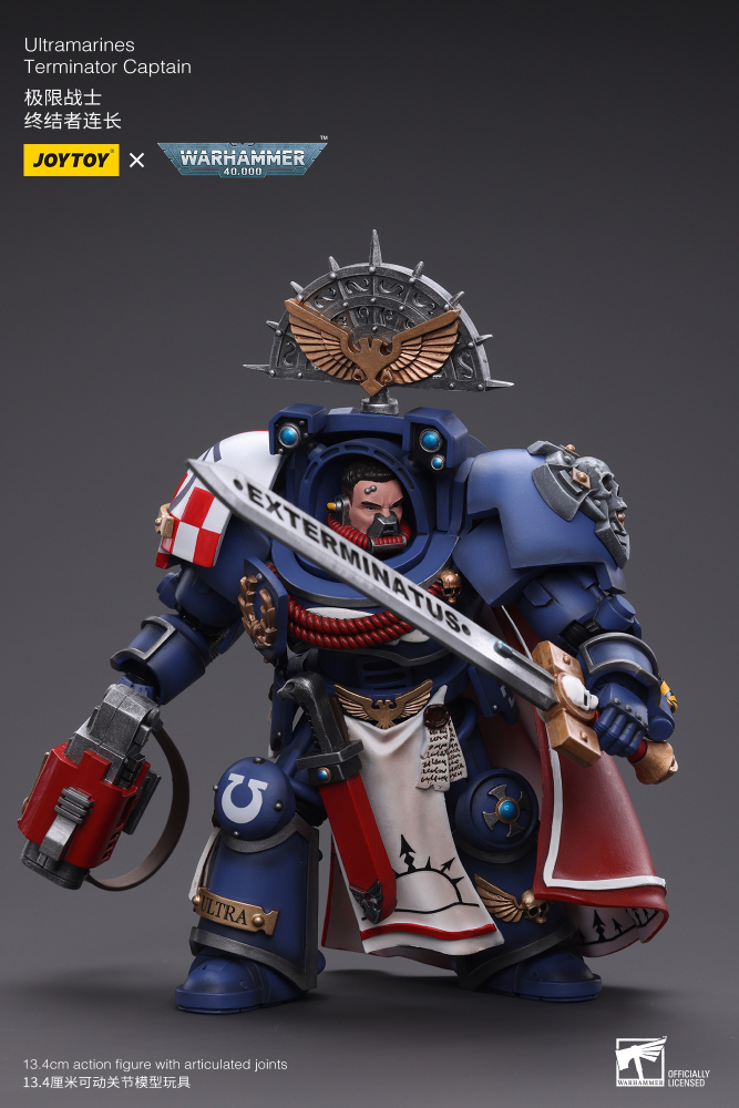 Pre-order JoyToy Warhammer 40K 1:18 Ultramarines Terminator Captain