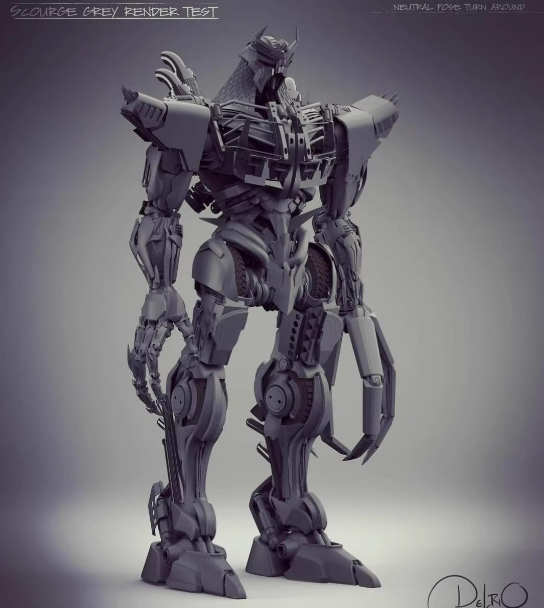 Preorder YoloPark Scourge AMK series model kit Transformers Movie RISE