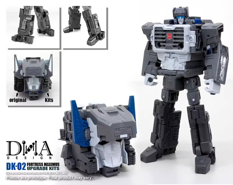 DNA DK-02 Upgrade Kits for TR Fortress Maximus Transformers toy reprint in stock