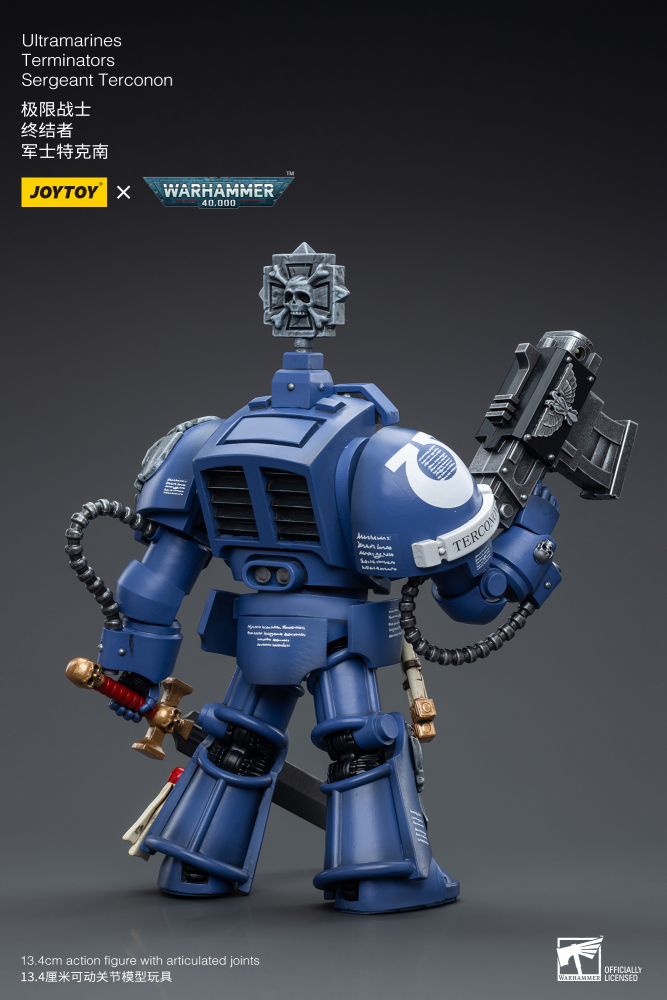 Pre-order JoyToy Warhammer 40K 1:18 Ultramarines Terminators Sergeant Terconon